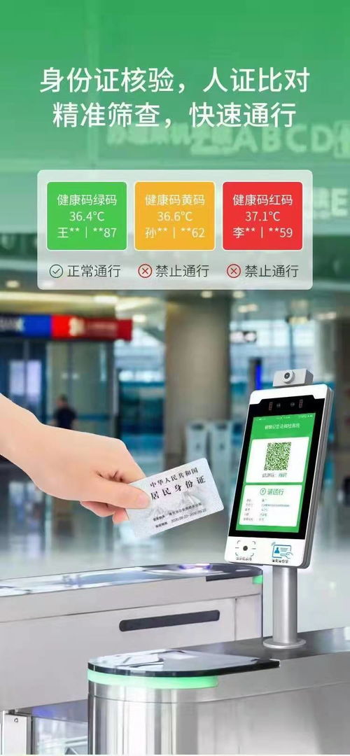 科技賦能，共筑防線 健康碼與測溫設備引領智慧防疫新篇章
